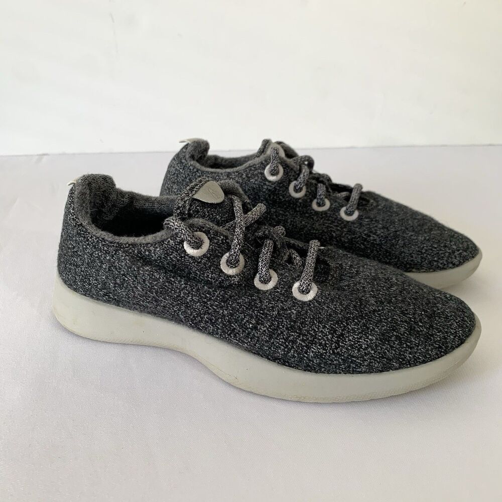 Allbirds Shoes Wool Runner Women 7 Gray Low Top Running Walking Comfort Sneaker